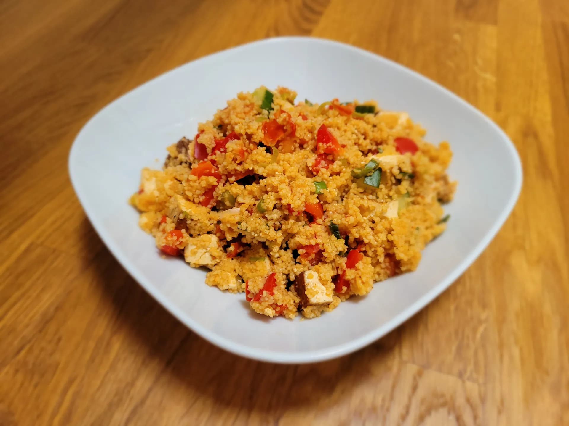 Kuskus s tofu